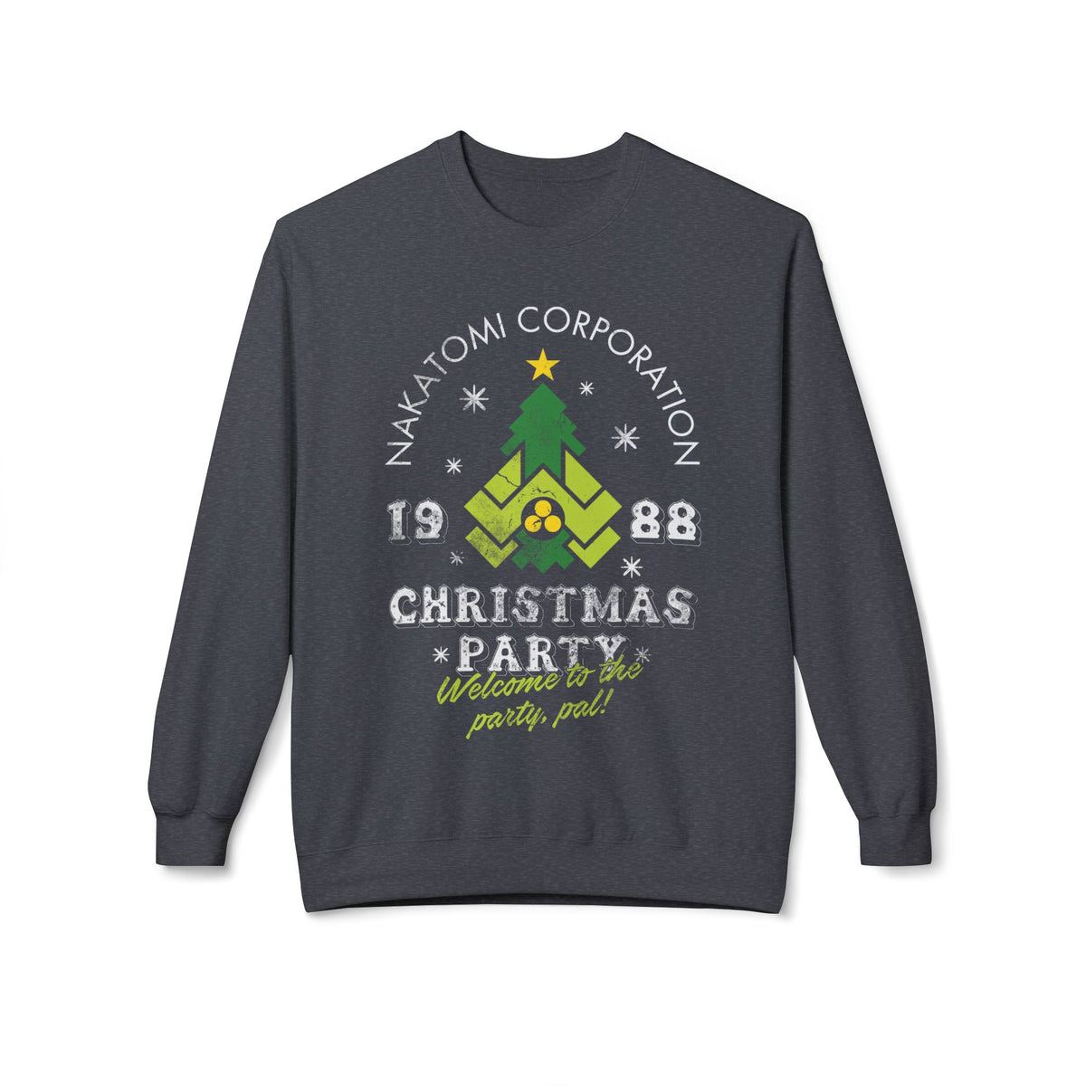 Die Hard 'Nakatomi Corporation 1988' Holiday Crewneck Christmas Party Sweatshirt
