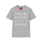 Revotees Even the Genius Asks Questions T-Shirt - alternate view 2