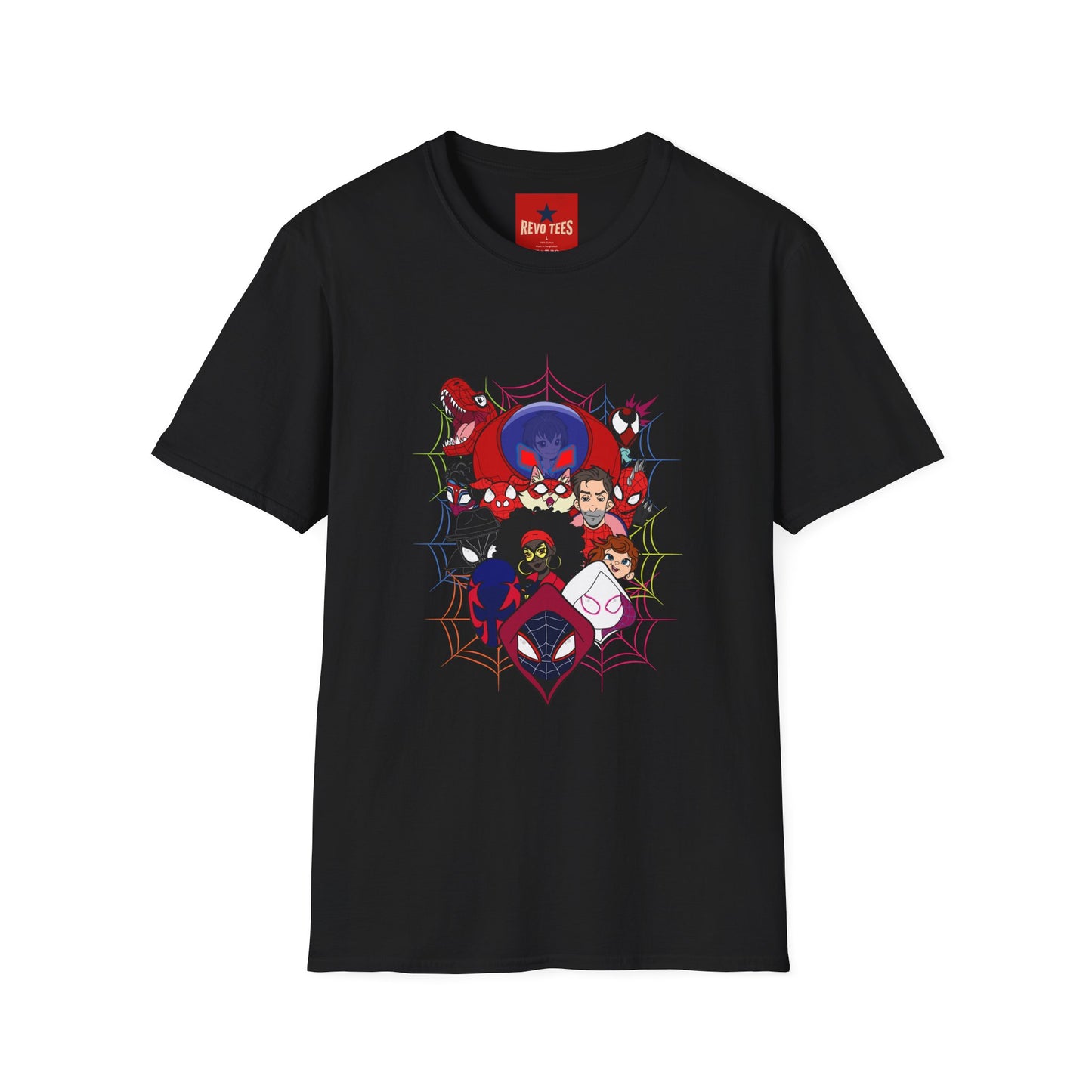 Spider-Verse Character Collage T-Shirt