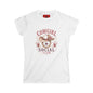Cowgirl Social Club Women's Tee — Western Cowgirl Hat Graphic Shirt