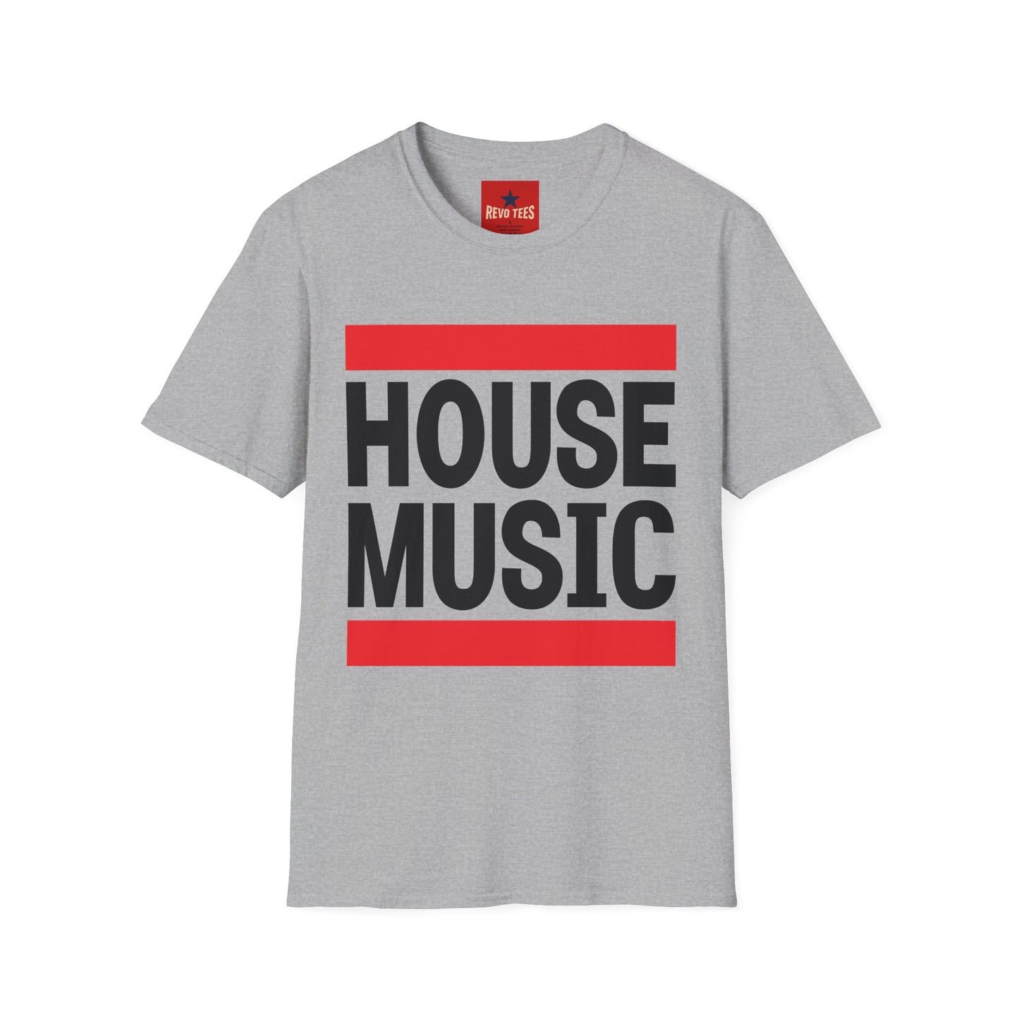 House Music T-Shirt — Bold Retro DJ Tee for Club, Festival & Music Lovers