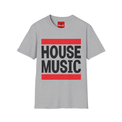 House Music T-Shirt — Bold Retro DJ Tee for Club, Festival & Music Lovers