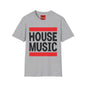 House Music T-Shirt — Bold Retro DJ Tee for Club, Festival & Music Lovers