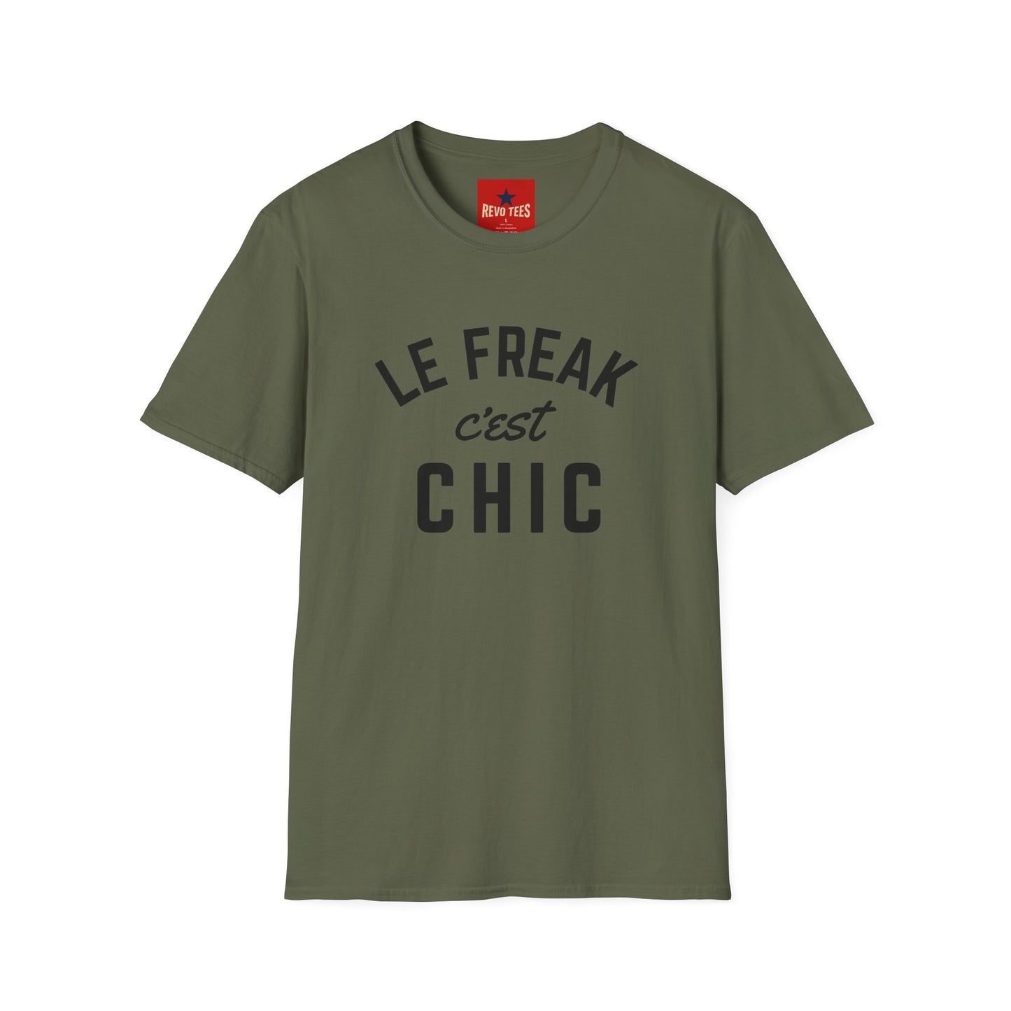 T-Shirt — "Le Freak c'est Chic" French Retro Graphic Tee