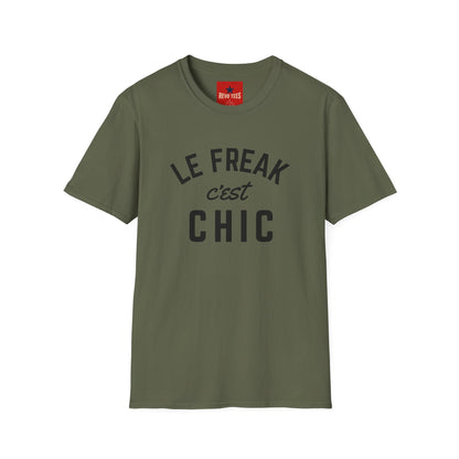 T-Shirt — "Le Freak c'est Chic" French Retro Graphic Tee