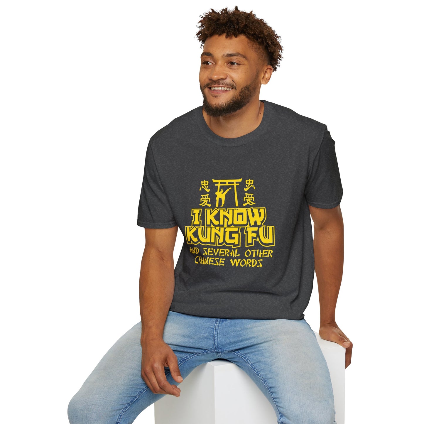 I Know Kung Fu T-Shirt — Retro Martial Arts Graphic Tee