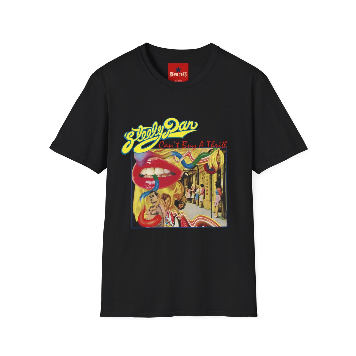 Steely Dan "Can't Buy a Thrill" Retro Album Art T-Shirt