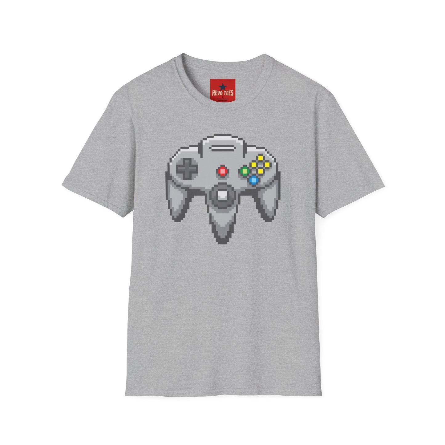 Retro Pixel Video Game Controller T-Shirt