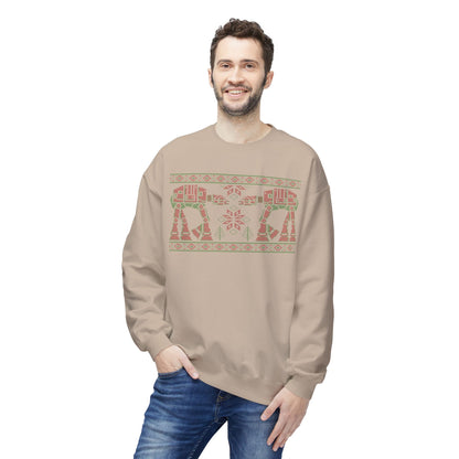 Star Wars AT-AT Holiday Sweater Crewneck Sweatshirt