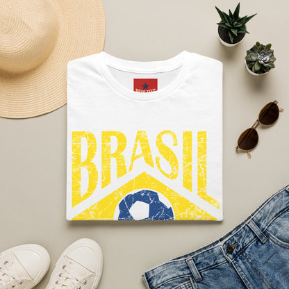 World Cup 2026 - Brasil Soccer T-Shirt — Vintage Brazil Football Tee