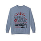 "Too Cute To Wear An Ugly Sweater" Christmas Crewneck Sweatshirt