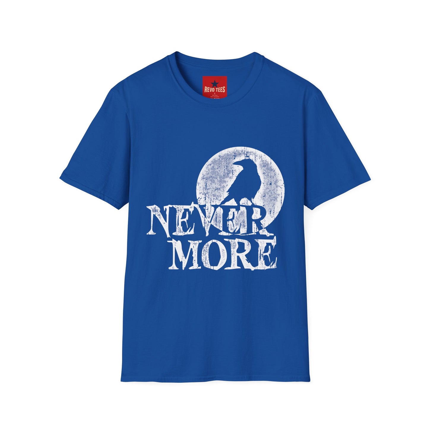 Nevermore Raven T-Shirt — Gothic Poe Crow Moon Tee