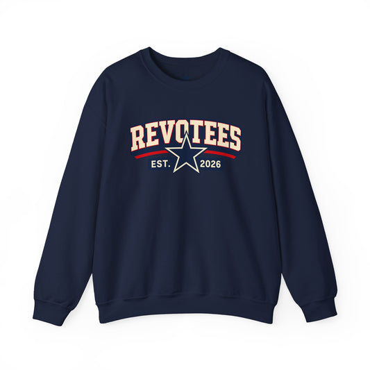Revotees Varsity Crewneck Sweatshirt College Star Design Est. 2026 - alternate view 7