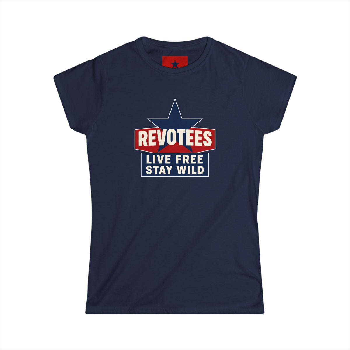 Revotees Live Free Stay Wild Womens T-Shirt - alternate view 12