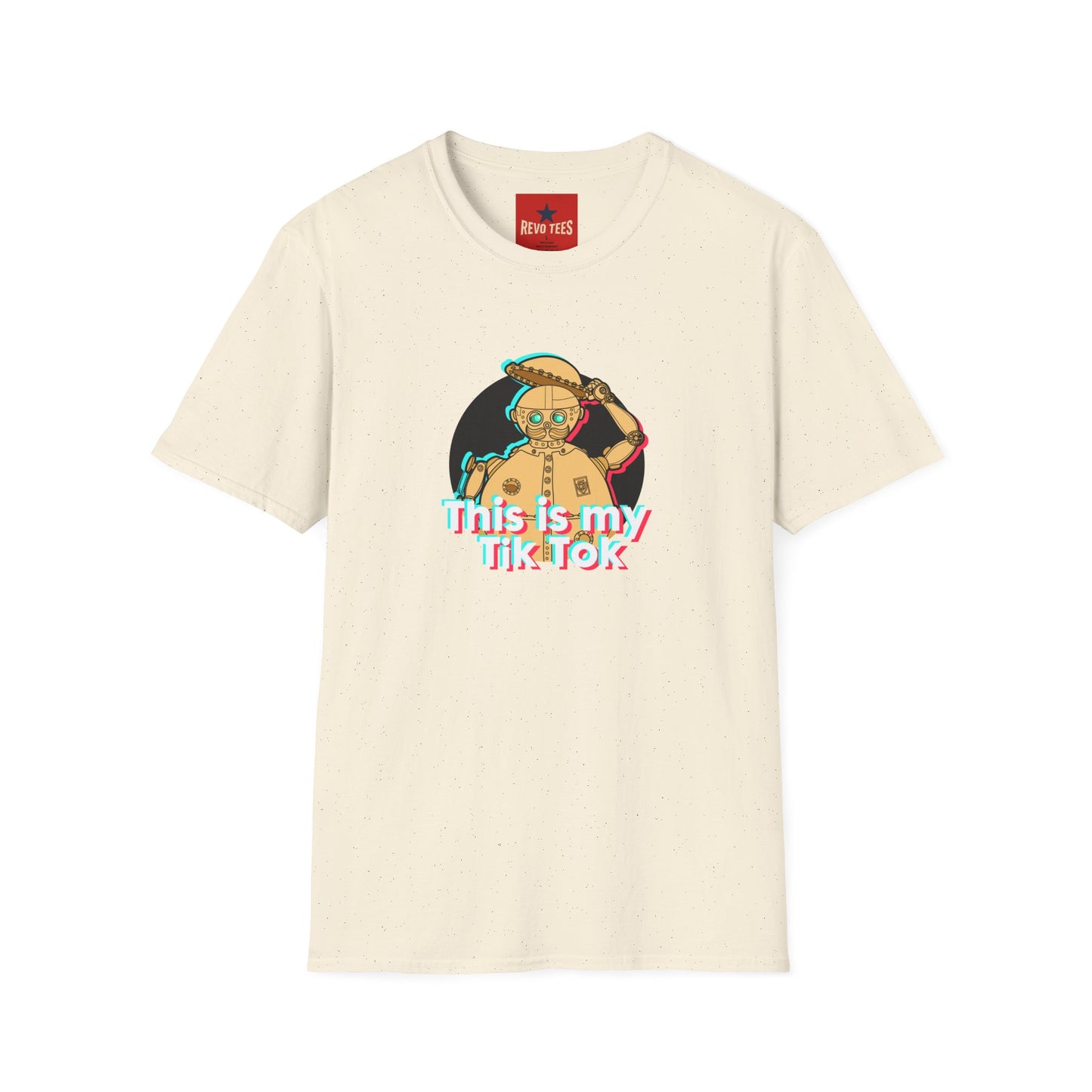TikTok Robot Graphic T-Shirt — "This is my TikTok" Retro Gamer Tee