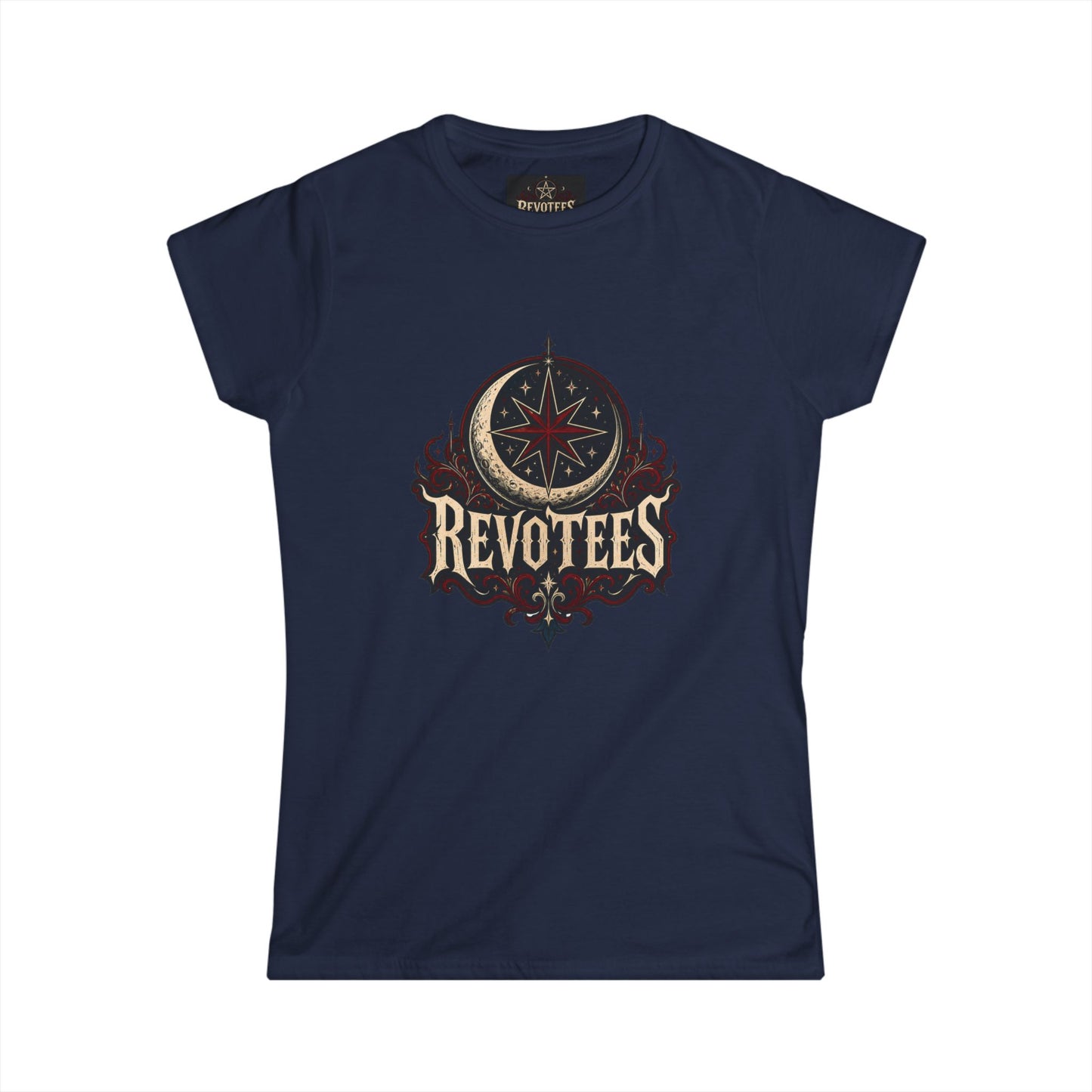 Revotees Compass Tee — Vintage Nautical Graphic T-Shirt