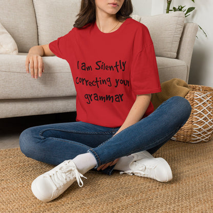I'm Silently Correcting Your Grammar - Unisex Softstyle T-Shirt