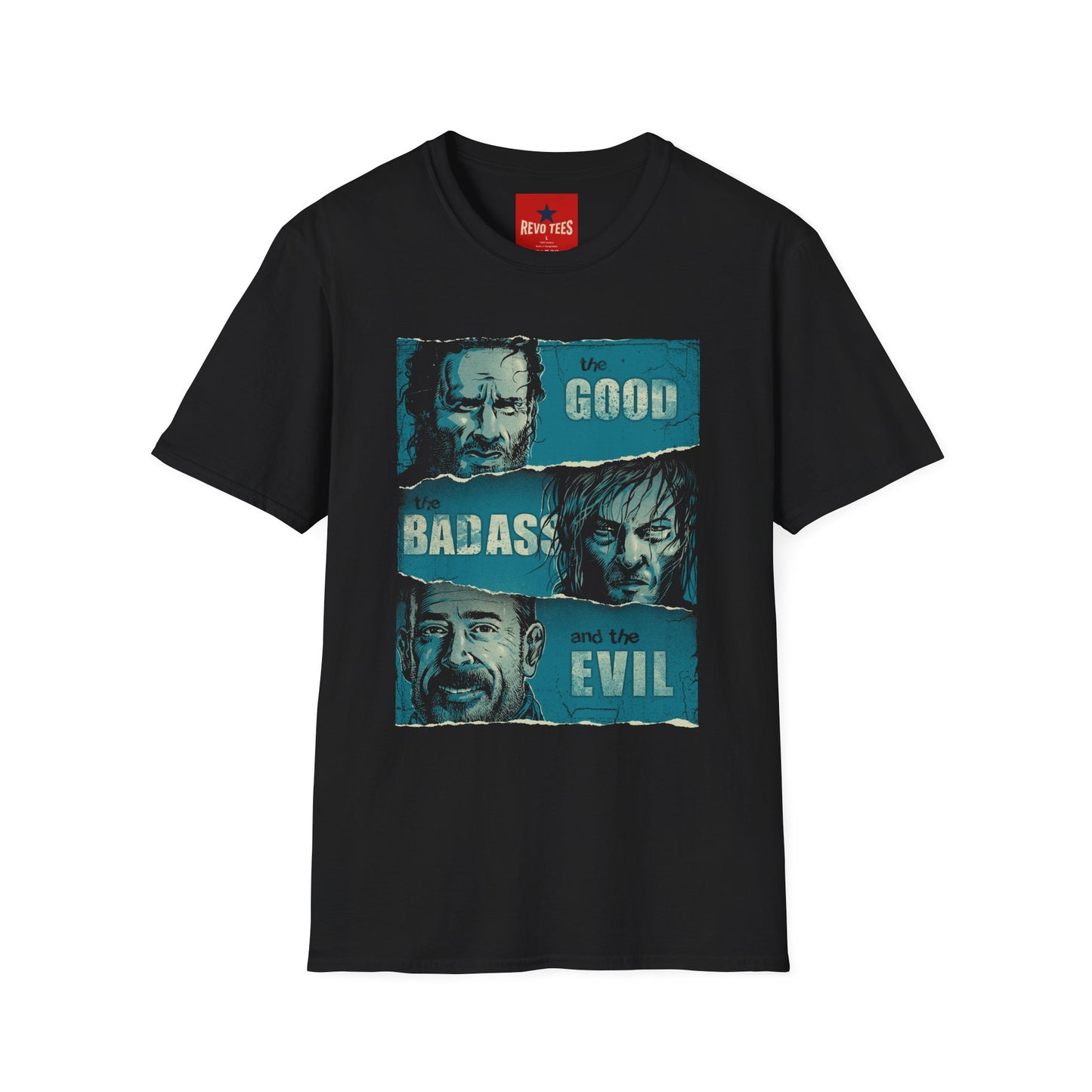 The Good, The Badass, The Evil T-Shirt — Retro Western Movie Tribute Tee
