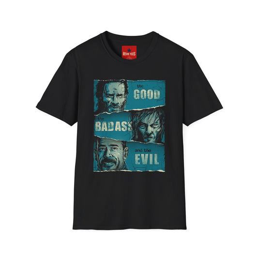 The Good, The Badass, The Evil T-Shirt — Retro Western Movie Tribute Tee