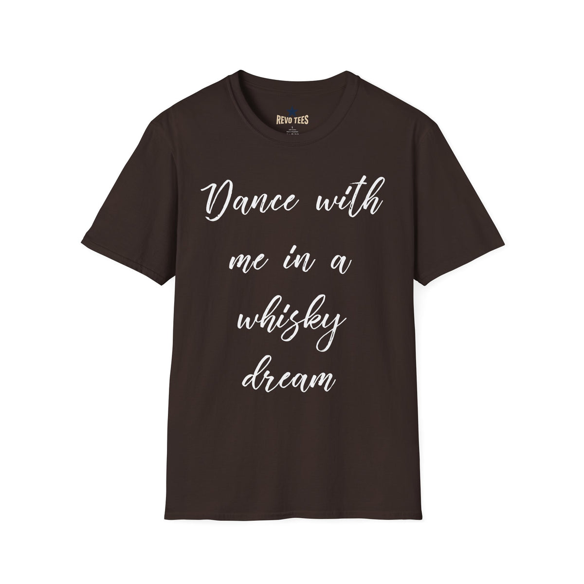 Revotees Dance with Me in a Whisky Dream Unisex Softstyle T-Shirt - alternate view 3