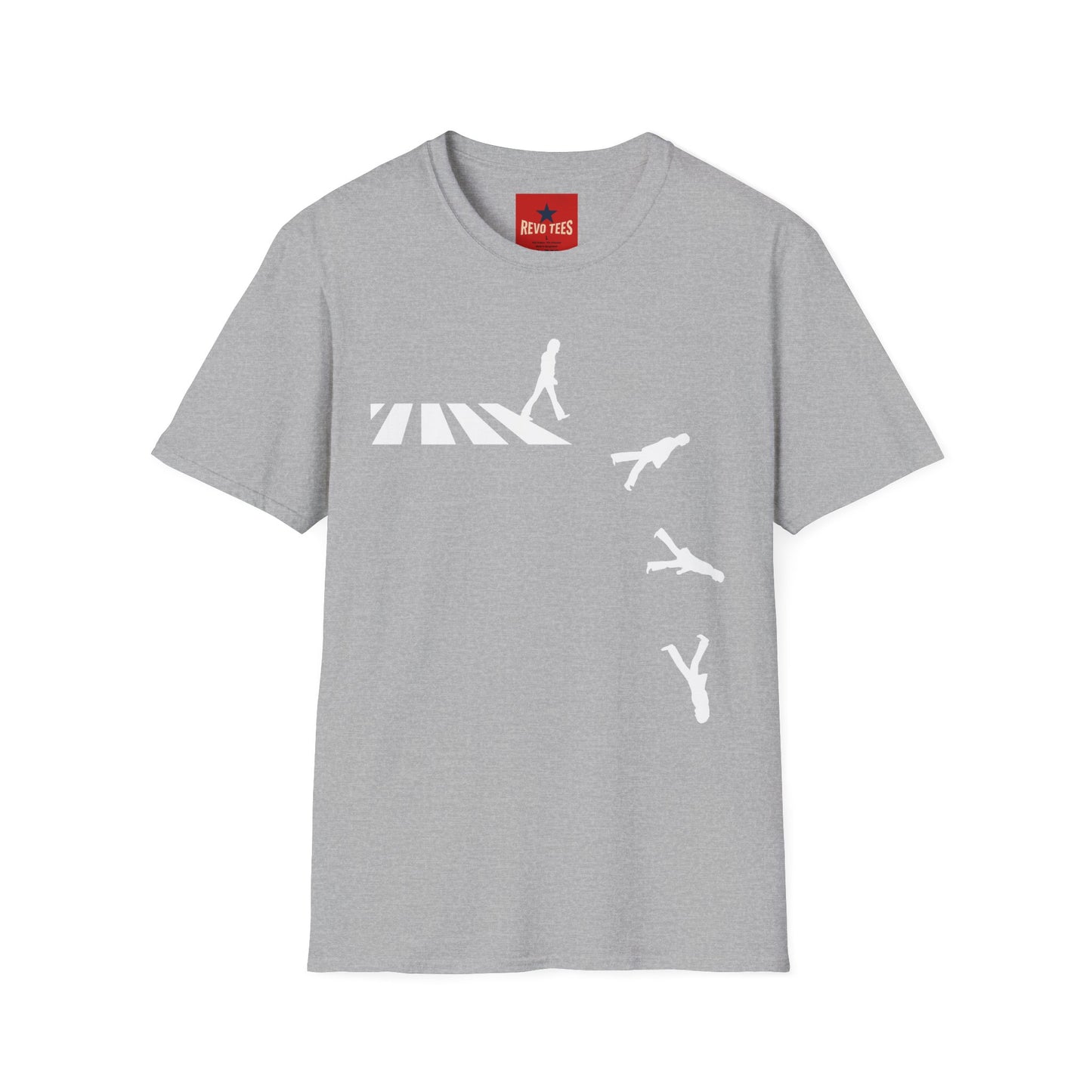 Beatles - Zebra Crossing Funny - Unisex Softstyle T-Shirt