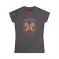 Whiskey & Wildflowers Women's Tee — Floral Cowboy Boots Graphic Shirt