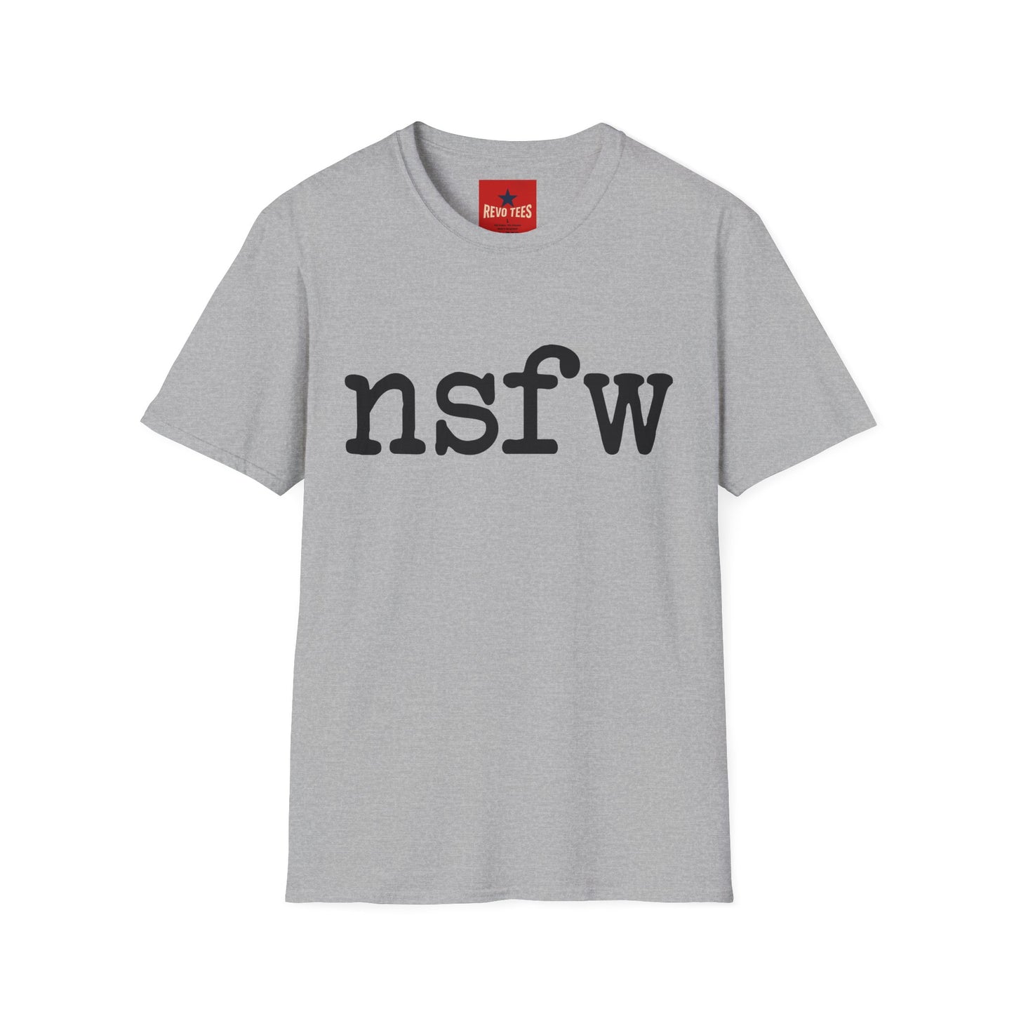 NSFW Graphic Tee — Bold Minimalist Statement Shirt