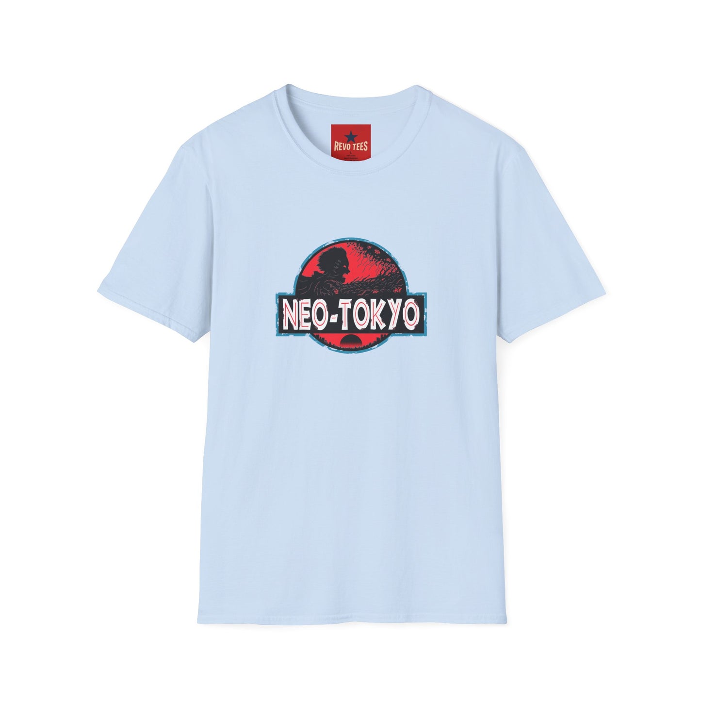 Neo-Tokyo Graphic T-Shirt — Retro Cyberpunk Japan Logo