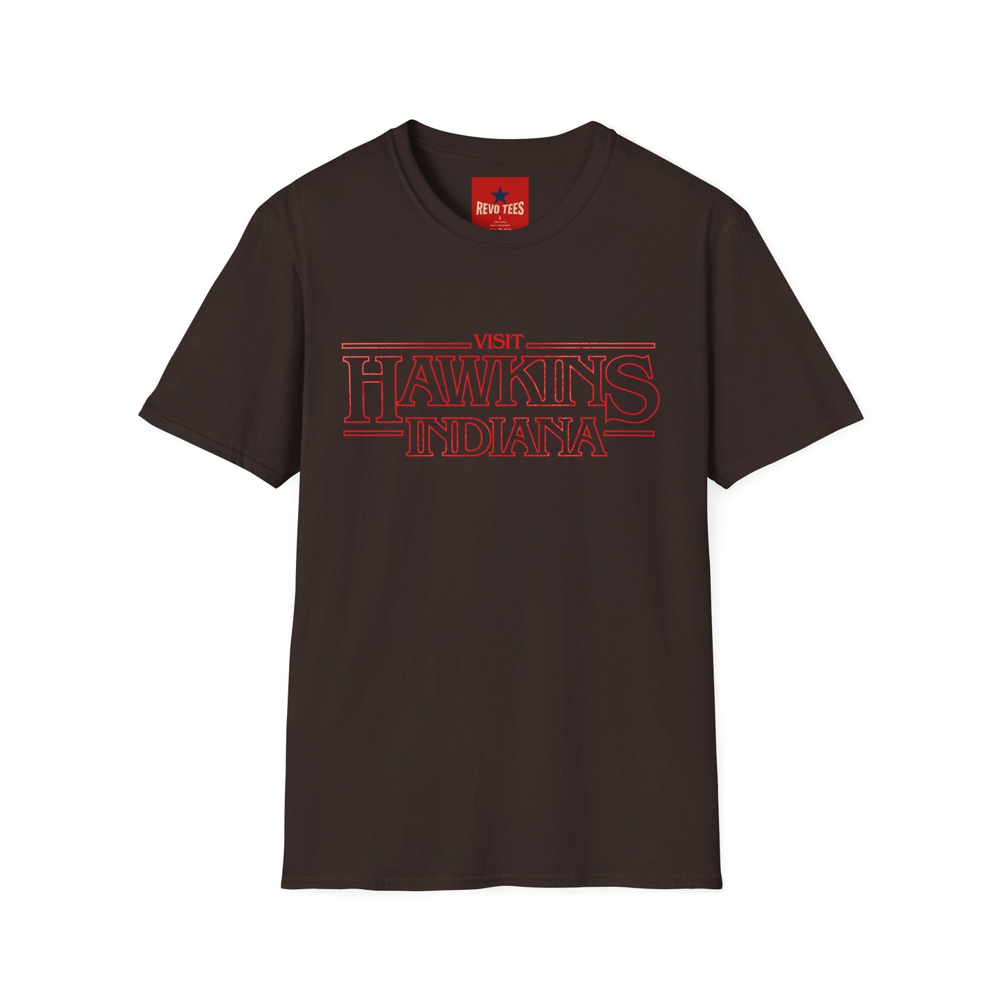 Visit Hawkins Indiana T-Shirt – Retro Stranger Things Inspired Tee