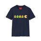Retro Pixel Arcade T-Shirt — Pac-Man Style Pizza Game Tee