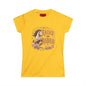 Raised on Rodeo Women's Tee — Vintage Horse Graphic Shirt