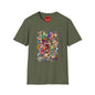Retro Cartoon Characters Collage T-Shirt