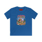 Kids Tee — "Wildflower Adventure Club" Cute Forest Animals Graphic