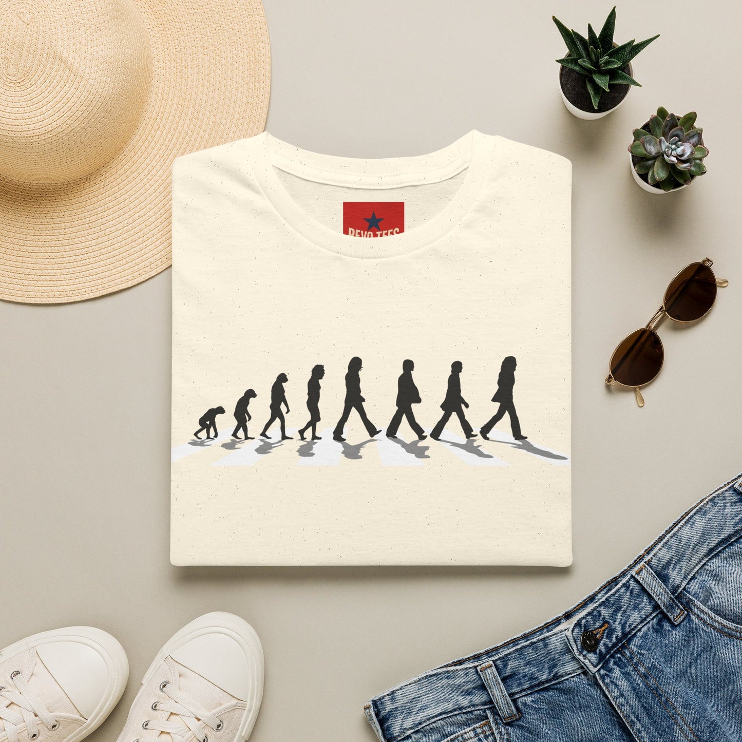 Evolution of Abby Road - The Beatles - Unisex Softstyle T-Shirt