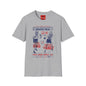 Mordor Arena Boxing Tee — 'Gandalf the Grey vs. Blood Ring' Vintage Middle-Earth Fight Poster T-Shirt