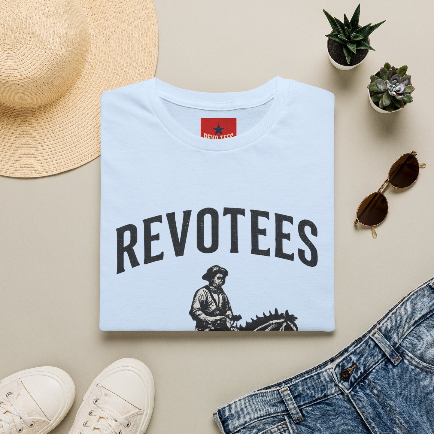Revotees Vintage Western T-Shirt — Cowboy Horse Graphic Tee