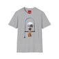 Banky Vintage Bird on Swing T-Shirt — Whimsical Retro Chick Graphic Tee