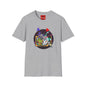 Retro Arcade Turtle Band T-Shirt — 'Rock On' Cartoon Gaming Tee