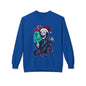 Christmas Reaper — 'Closed' Tombstone Holiday Horror Design Crewneck Sweatshirt