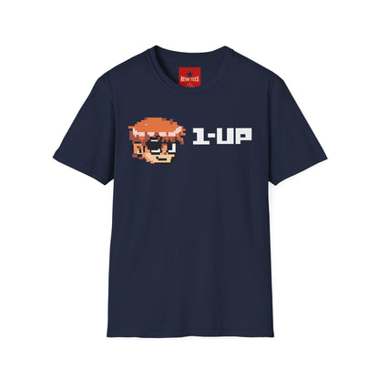 Retro Pixel Gamer T-Shirt — "1-UP" Video Game Tee