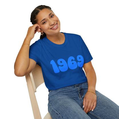 1969 Retro Year T-Shirt — Vintage 60s Birthday / Anniversary Tee