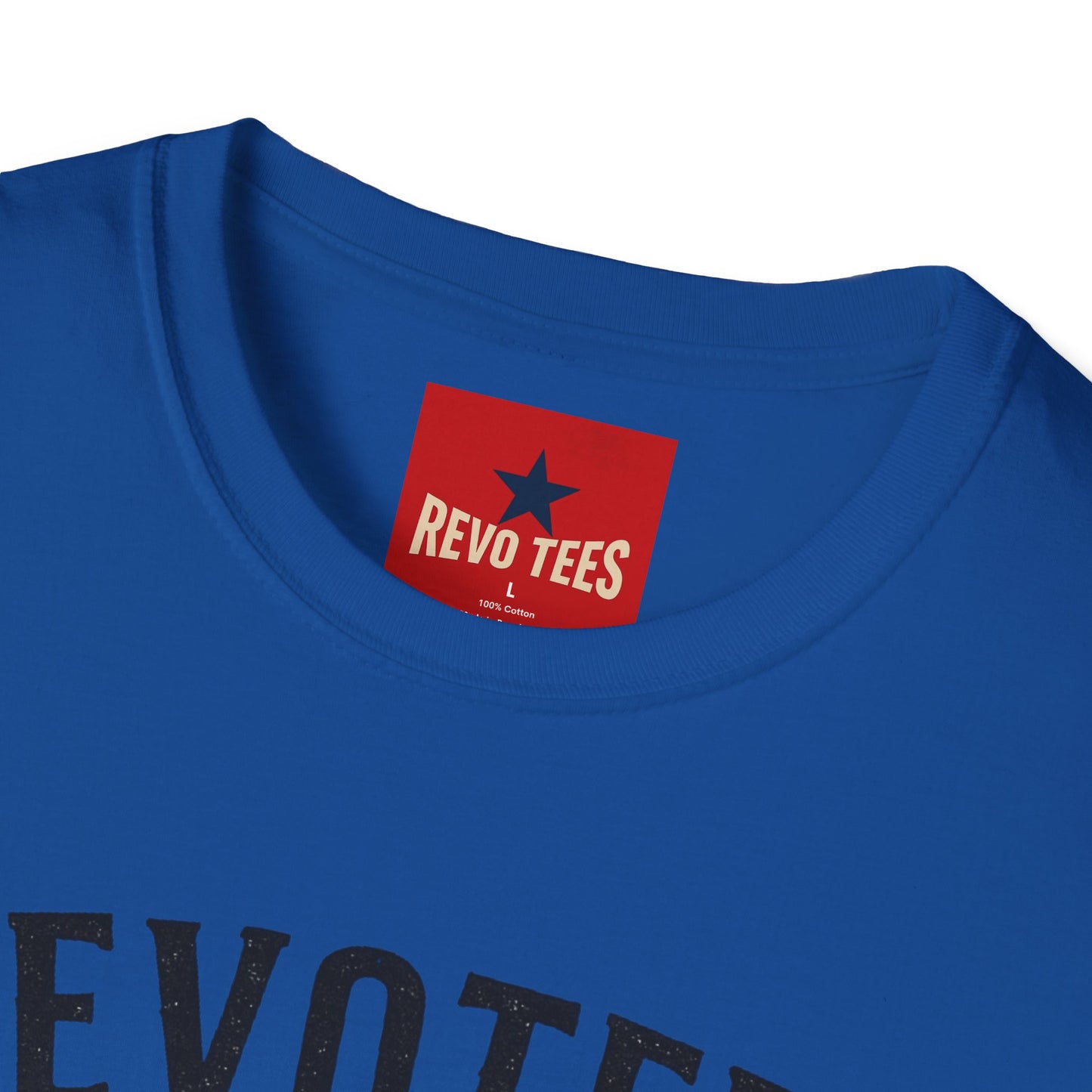 Revotees Graphic T-Shirt — "Revotees" Star Logo Tee (Est. 2026)