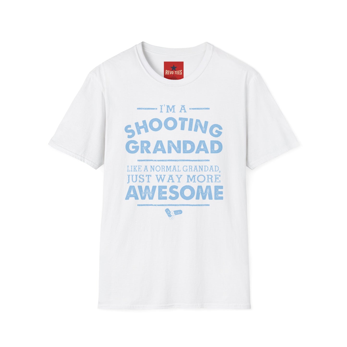 Shooting Grandad T‑Shirt — “I’m a Shooting Grandad” Funny Grandpa Gift