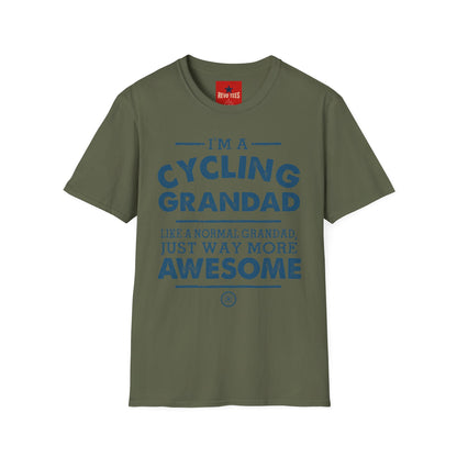 Cycling Grandad T‑Shirt — "I'm a Cycling Grandad" Funny Gift for Grandpa
