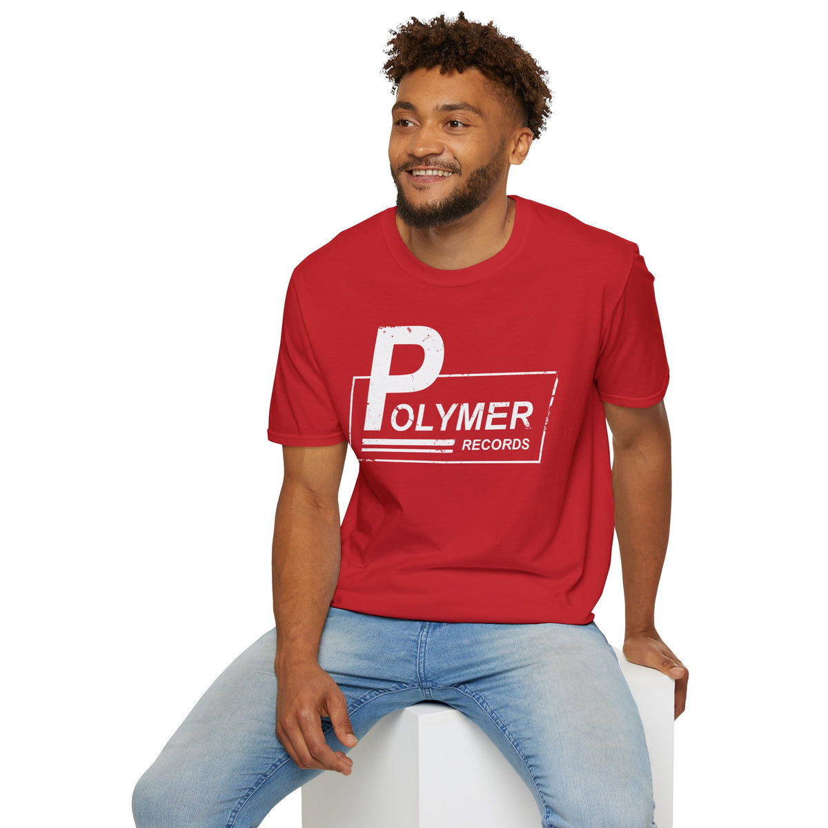 Revotees Polymer Records Iconic Label Unisex Softstyle T-Shirt - alternate view 11