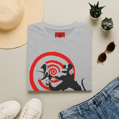 Banksy-Style Rat Target T-Shirt — Street Art Graphic Tee