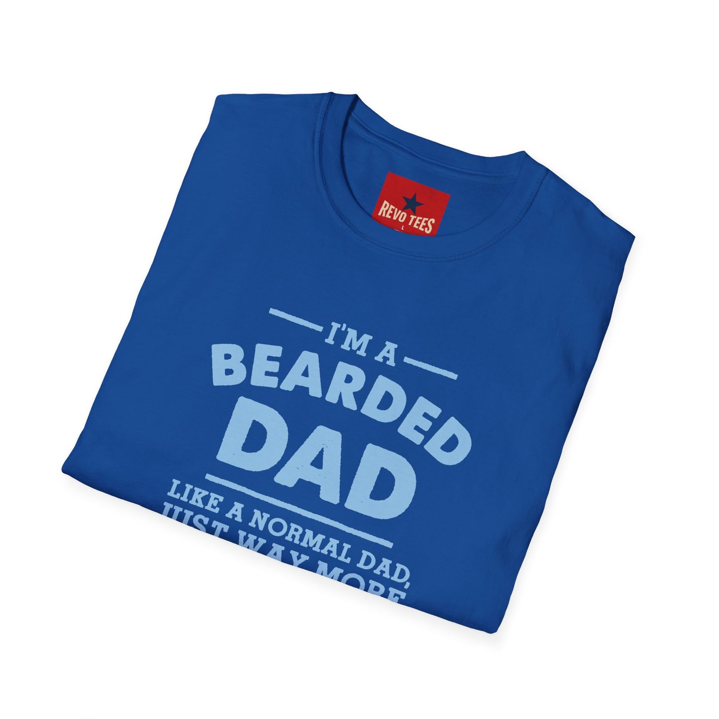 Bearded Dad T‑Shirt — "I'm a Bearded Dad" Funny Father's Day Tee