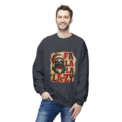 Fa La La La-Zy Sloth Christmas Sweatshirt