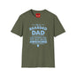 Bearded Dad T‑Shirt — "I'm a Bearded Dad" Funny Father's Day Tee