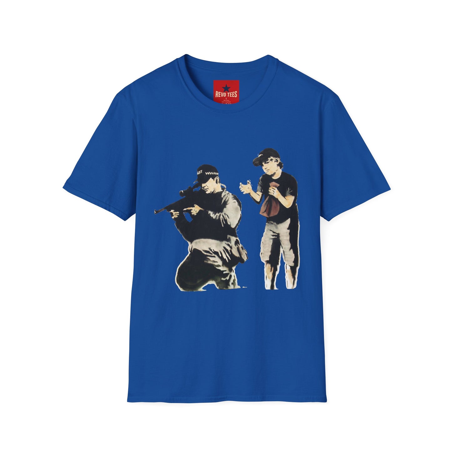 Banksy Sniper Graphic T-Shirt